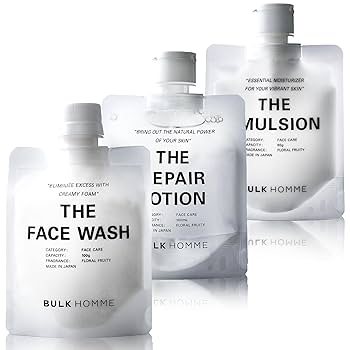 Amazon.co.jp: バルクオム 洗顔 メンズ 100g & 化粧水 100ml